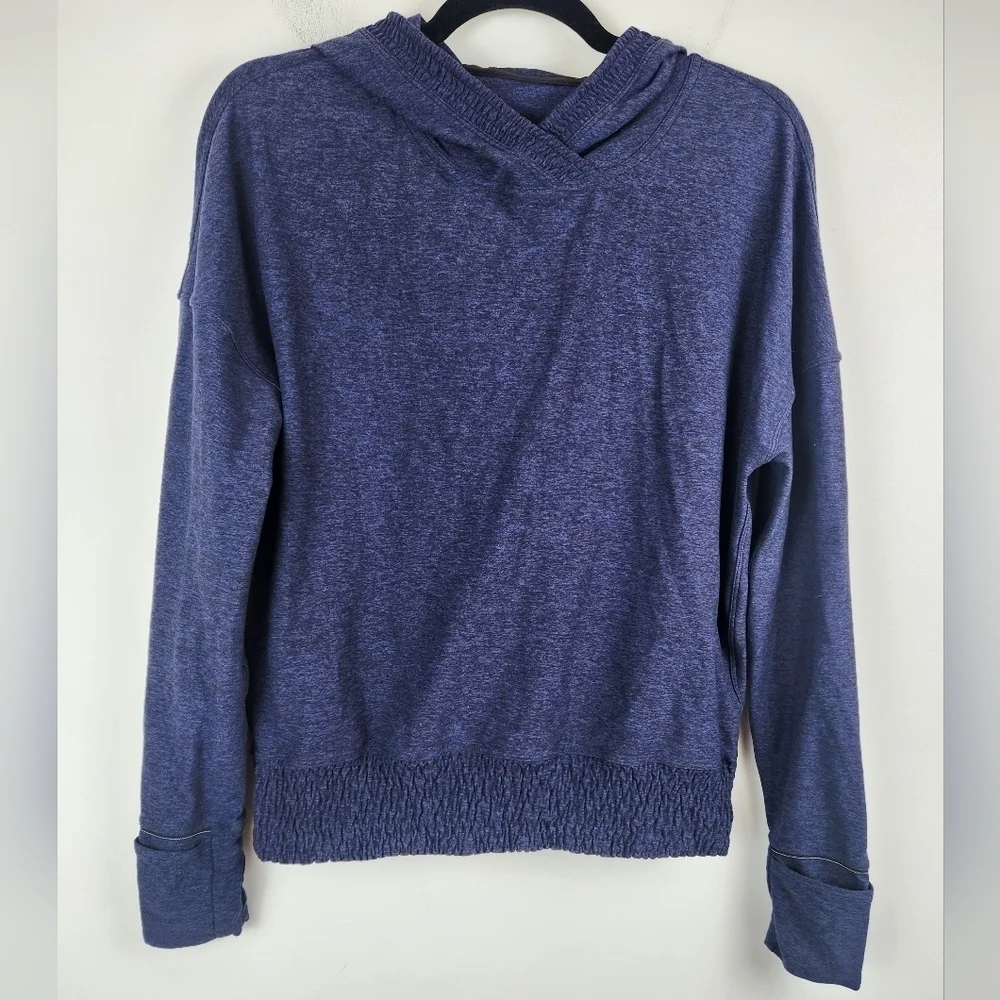 Lululemon Lead The Pack Hoodie Blue Size 6.